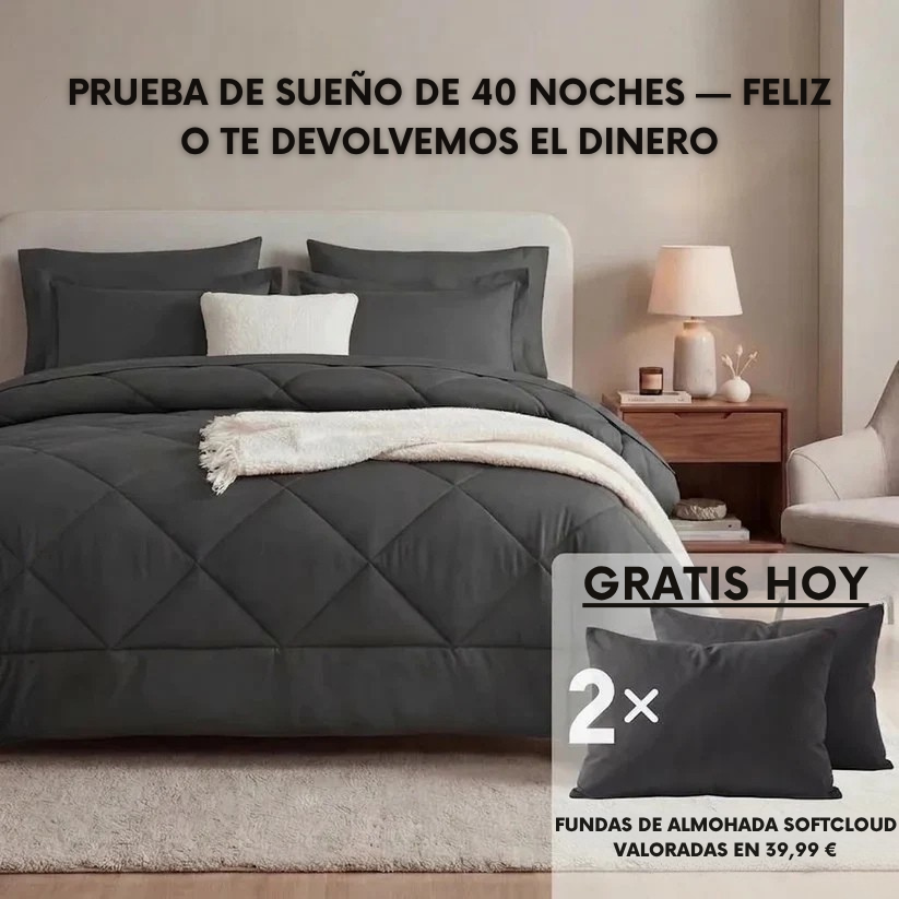 ARVEN DreamWrap® — El edredón que se lava como una sábana