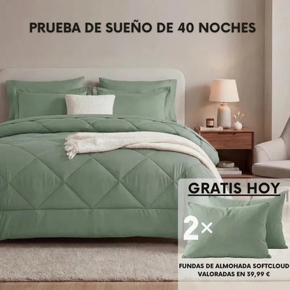 ARVEN DreamWrap® — El edredón que se lava como una sábana